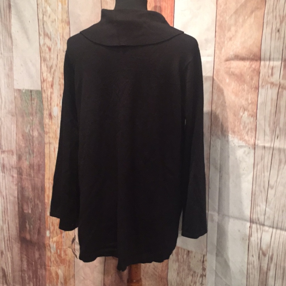 NWT 1X 2X 3X turtleneck bell sleeve sweater P328 - Picture 3 of 5